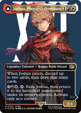 【ENG】【Foil】■ボーダーレスサージ■《フェニックスのドミナント、ジョシュア/Joshua, Phoenix's Dominant》[FIN]