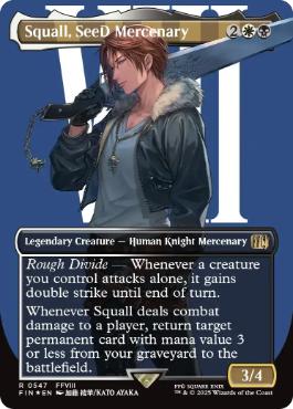 【ENG】【Foil】■ボーダーレスサージ■《SeeDの傭兵、スコール/Squall, SeeD Mercenary》[FIN]