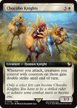 【ENG】■拡張アート■《チョコボ騎兵隊/Chocobo Knights》[FIC]