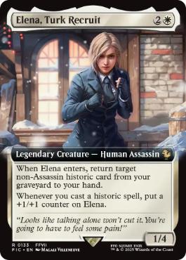 【ENG】■拡張アート■《タークスの新人、イリーナ/Elena, Turk Recruit》[FIC]