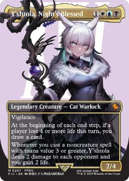 【ENG】【Foil】■ボーダーレス■《魔女、ヤ・シュトラ・ルル/Y'shtola, Night's Blessed》[FIC]