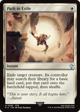 【ENG】【Foil】■サージ■《流刑への道/Path to Exile》[FIC]