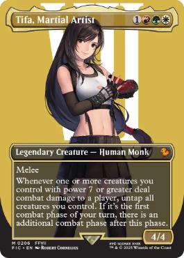 【ENG】■ボーダーレス■《格闘家、ティファ/Tifa, Martial Artist》[FIC]