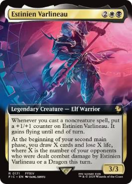 【ENG】【Foil】■拡張アート■《エスティニアン・ヴァーリノ/Estinien Varlineau》[FIC]