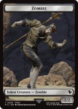 【ENG】【Foil】■サージ■《ゾンビ+モーグリトークン/Zombie+Moogle Token》[FIC]