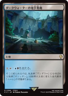 【JPN】《ダークウォーターの地下墓地/Darkwater Catacombs》[FIC]