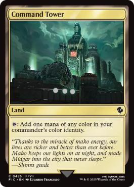 【ENG】【Foil】■サージ■《統率の塔/Command Tower》(485)[FIC]