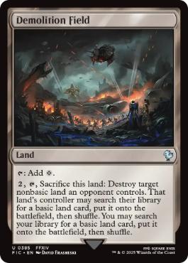 【ENG】【Foil】■サージ■《解体爆破場/Demolition Field》[FIC]