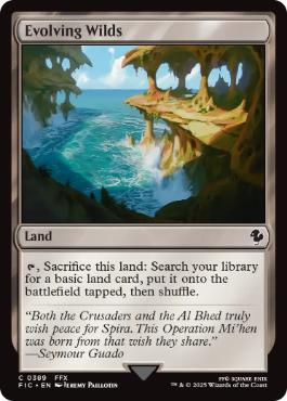 【ENG】【Foil】■サージ■《進化する未開地/Evolving Wilds》[FIC]