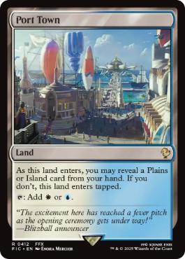 【ENG】【Foil】■サージ■《港町/Port Town》[FIC]