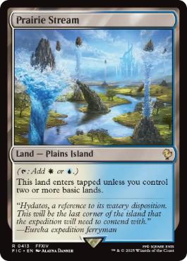 【ENG】【Foil】■サージ■《大草原の川/Prairie Stream》[FIC]