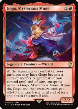 【ENG】【Foil】■サージ■《ものまね士、ゴゴ/Gogo, Mysterious Mime》[FIC]