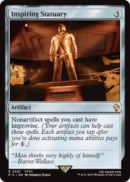 【ENG】【Foil】■サージ■《鼓舞する彫像/Inspiring Statuary》[FIC]