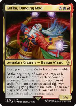 【ENG】【Foil】■サージ■《混沌もたらす者、ケフカ/Kefka, Dancing Mad》[FIC]