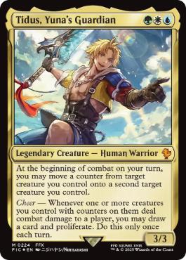 【ENG】【Foil】■サージ■《ユウナのガード、ティーダ/Tidus, Yuna's Guardian》[FIC]