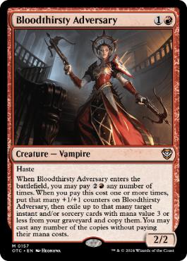 【ENG】《血に飢えた敵対者/Bloodthirsty Adversary》[OTC]