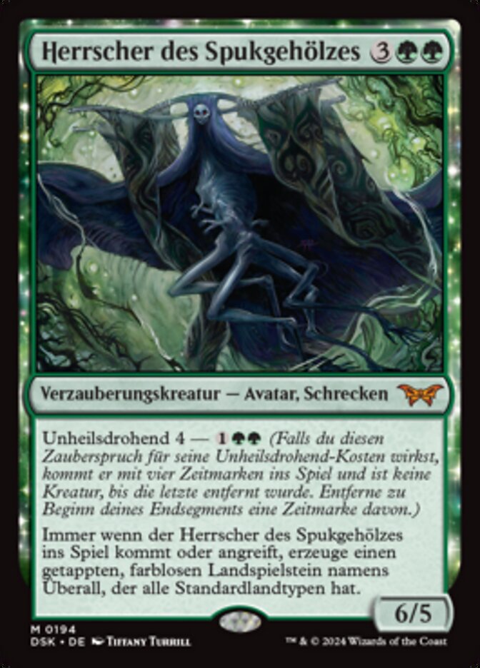 【GER】《ホーントウッドの大主/Overlord of the Hauntwoods》[DSK]