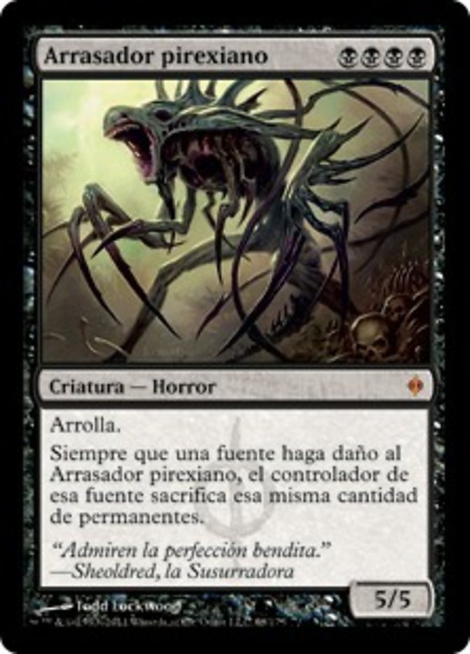 【SPA】【Foil】《ファイレクシアの抹消者/Phyrexian Obliterator》[NPH]