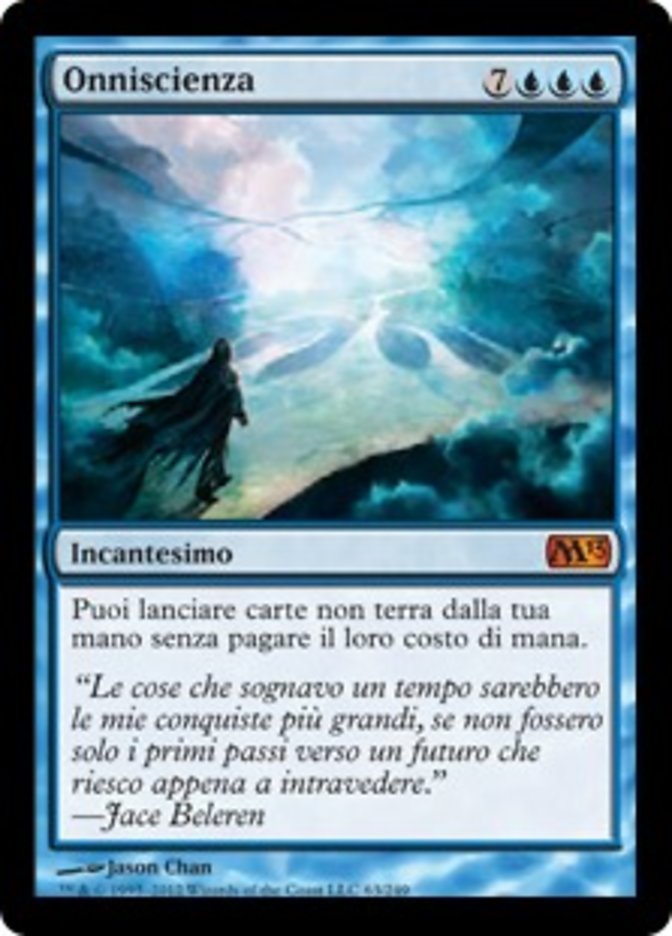 【ITA】【Foil】《全知/Omniscience》[M13]
