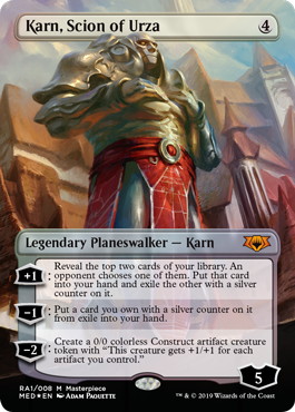 【ENG】【Foil】《ウルザの後継、カーン/Karn, Scion of Urza》(MED-RNA)[Mythic Edition]