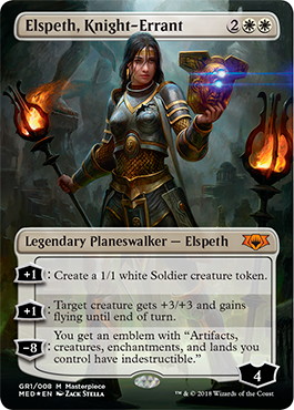 【ENG】【Foil】《遍歴の騎士、エルズペス/Elspeth, Knight-Errant》(MED-GRN)[Mythic Edition]