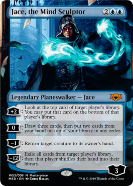 【ENG】【Foil】《精神を刻む者、ジェイス/Jace, the Mind Sculptor》(MED-WAR)[Mythic Edition]