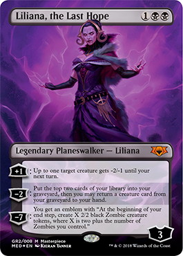 【ENG】【Foil】《最後の望み、リリアナ/Liliana, the Last Hope》(MED-GRN)[Mythic Edition]