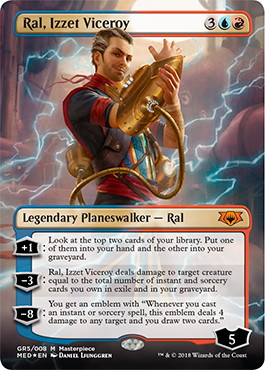 【ENG】【Foil】《イゼット副長、ラル/Ral, Izzet Viceroy》(MED-GRN)[Mythic Edition]