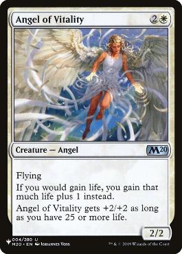 【ENG】【Foil】《生命力の天使/Angel of Vitality》[PWシンボル付き再版]