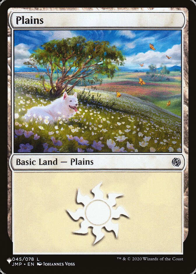 【ENG】《平地/Plains》(JMP045)[PWシンボル付き再販]