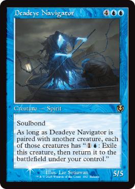 【ENG】【Foil】《狙い澄ましの航海士/Deadeye Navigator》[発売記念]