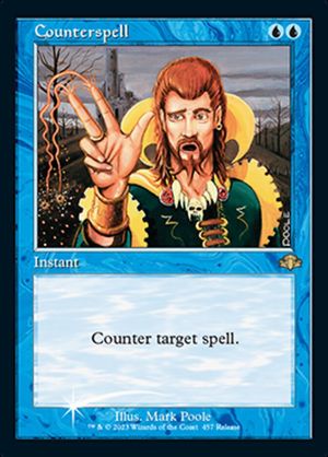 【ENG】【Foil】■旧枠■《対抗呪文/Counterspell》[発売記念]
