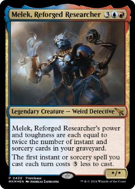 【ENG】【Foil】《再鍛された研究者、メーレク/Melek, Reforged Researcher》[プレリリース]