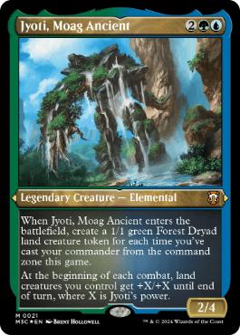 【ENG】【Foil】■エッチング■《モアグの古き者、ジョティ/Jyoti, Moag Ancient》[M3C]