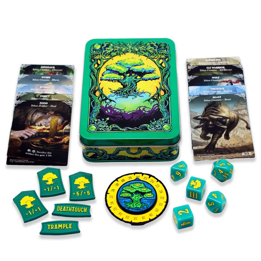 【サプライ】Green Mana Token Set