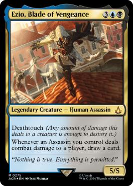 【Foil】【Foil】《Ezio, Blade of Vengeance》[ACR]