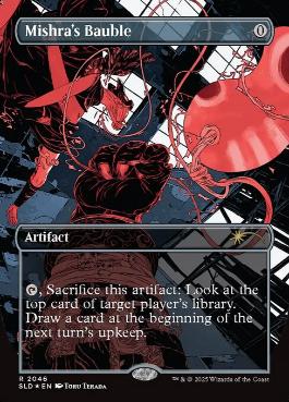 【ENG】【Foil】■レイズド■《ミシュラのガラクタ/Mishra's Bauble》(2041)[Secret Lair]