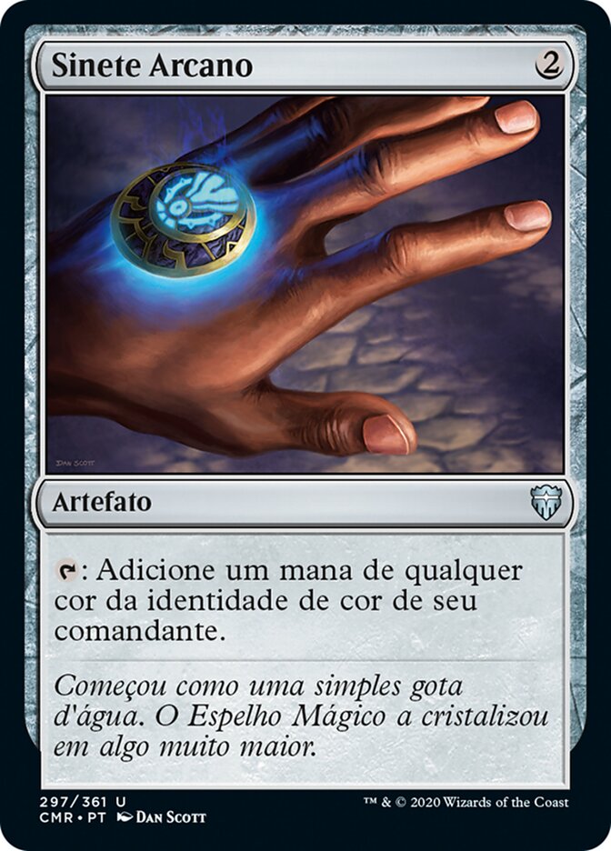 【POR】《秘儀の印鑑/Arcane Signet》[CMR]