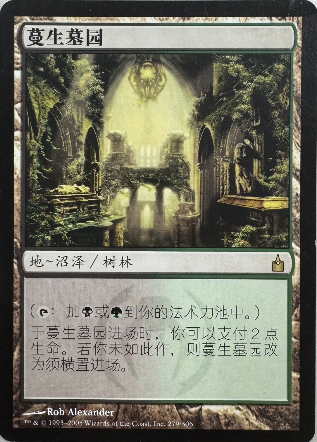 【CHS】《草むした墓/Overgrown Tomb》[RAV]