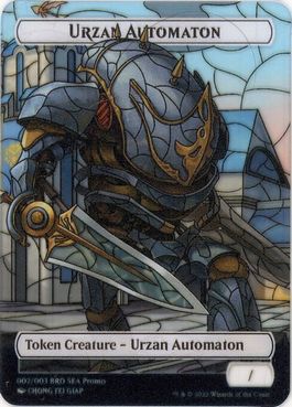 兄弟戦争 東南アジア限定プラトークン《Urzan Automaton》