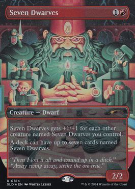【ENG】【Foil】《七人の小人/Seven Dwarves》(814)[Secret Lair]
