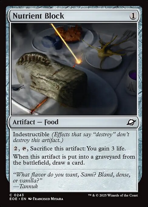 【ENG】【Foil】《ブロック型栄養食/Nutrient Block》[EOE]
