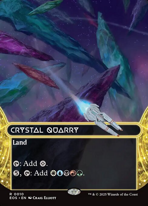 【ENG】【Foil】《水晶の採石場/Crystal Quarry》(010)[EOS]