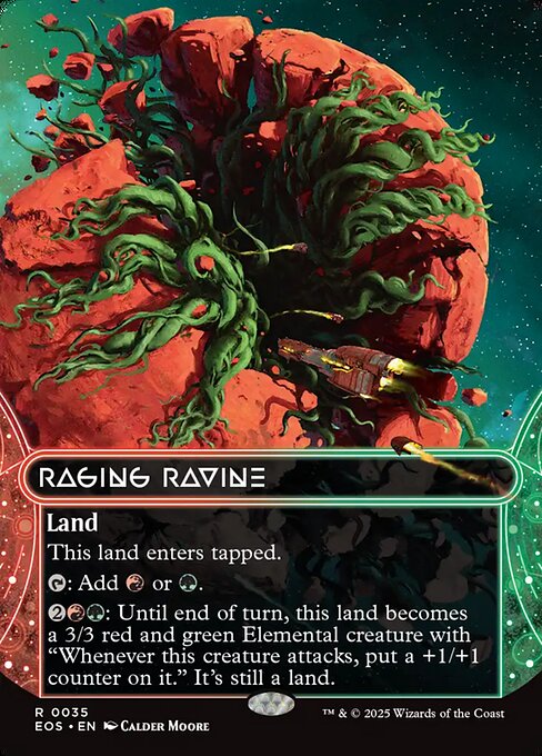 【ENG】【Foil】《怒り狂う山峡/Raging Ravine》(035)[EOS]