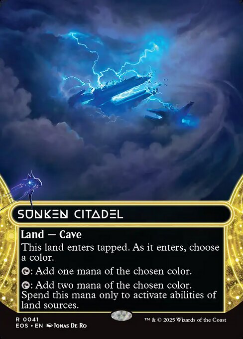 【ENG】■ボーダーレス■《沈んだ城塞/Sunken Citadel》(041)[EOS]