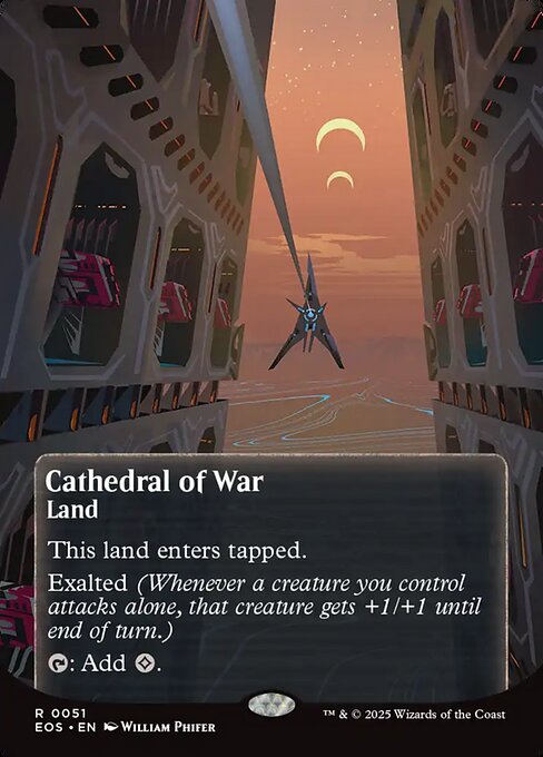 【ENG】■ボーダーレス■《戦の大聖堂/Cathedral of War》(051)[EOS]