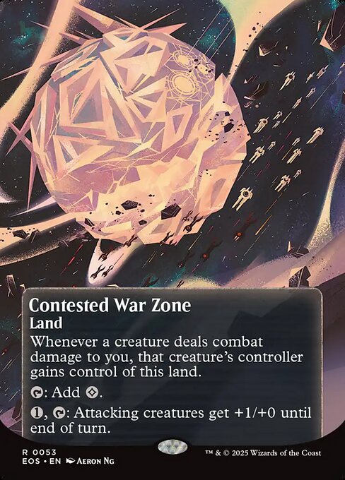 【ENG】■ボーダーレス■《激戦の戦域/Contested War Zone》(053)[EOS]