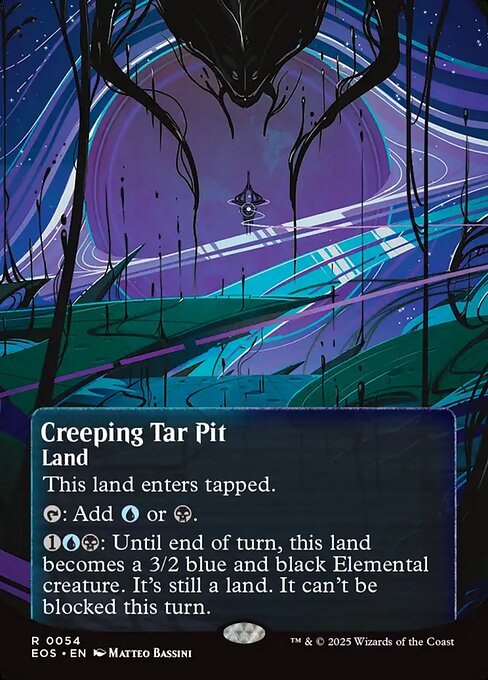 【ENG】■ボーダーレス■《忍び寄るタール坑/Creeping Tar Pit》(054)[EOS]