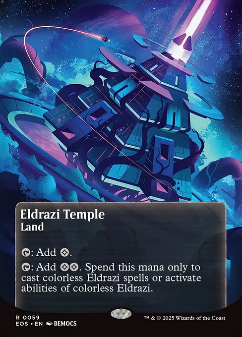 【ENG】■ボーダーレス■《エルドラージの寺院/Eldrazi Temple》(059)[EOS]