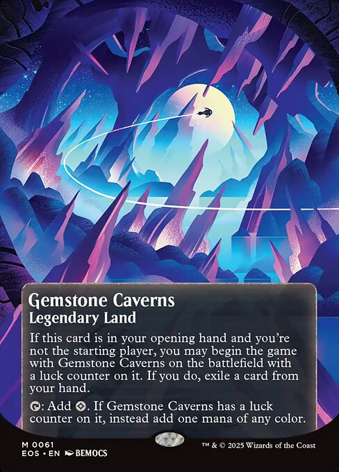【ENG】【Foil】《宝石の洞窟/Gemstone Caverns》(061)[EOS]